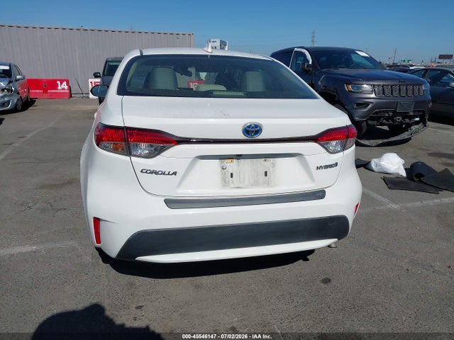 JTDEBRBE1LJ015263 Toyota Corolla Hybrid Le