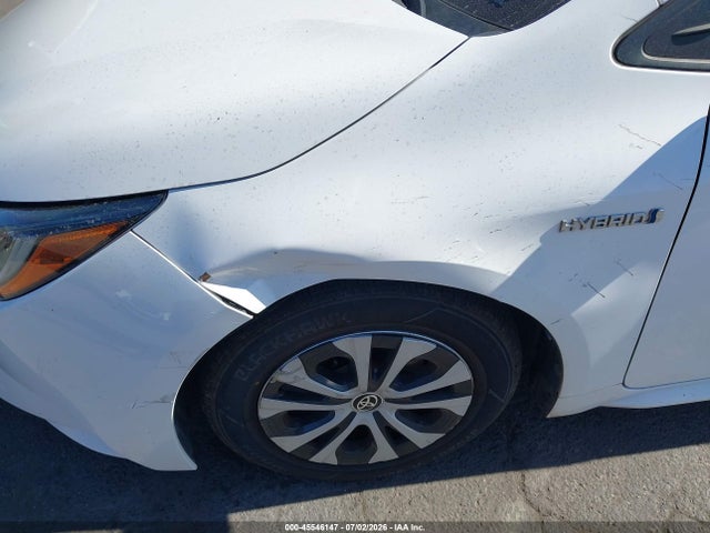 JTDEBRBE1LJ015263 Toyota Corolla Hybrid Le