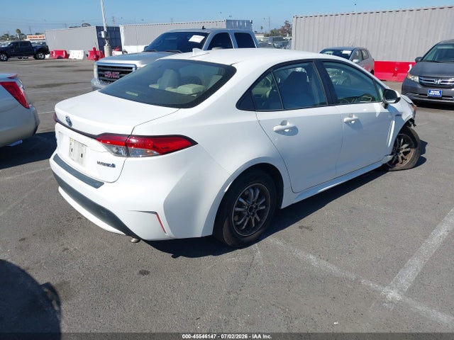 JTDEBRBE1LJ015263 Toyota Corolla Hybrid Le