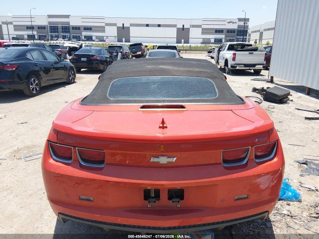Продажа на аукционе авто 2013 Chevrolet Camaro 2lt, vin: 2G1FC3D30D9239057, номер лота: 45546247