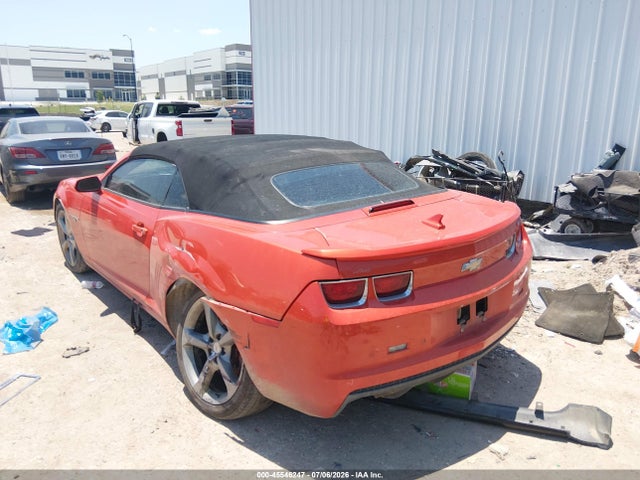 Продажа на аукционе авто 2013 Chevrolet Camaro 2lt, vin: 2G1FC3D30D9239057, номер лота: 45546247