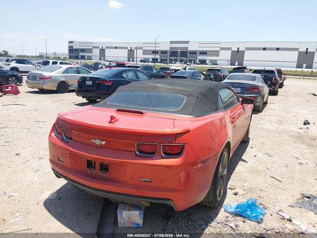Продажа на аукционе авто 2013 Chevrolet Camaro 2lt, vin: 2G1FC3D30D9239057, номер лота: 45546247