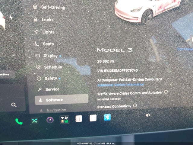 Tesla Model 3 Rear-wheel Drive 2023 5YJ3E1EA0PF679740 Image 7