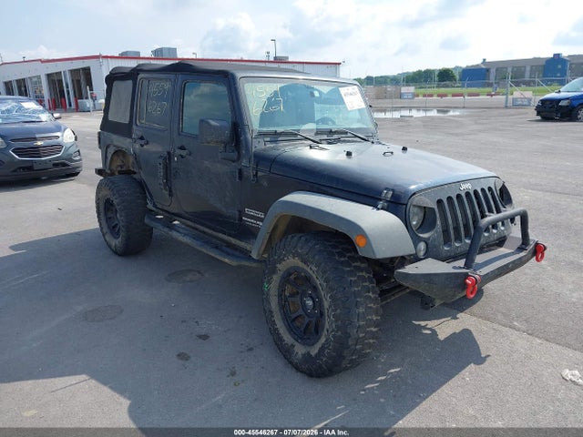 45546267 :رقم المزاد ، 1C4HJWDG2JL925874 vin ، 2018 Jeep Wrangler Jk Unlimited Sport S 4x4 مزاد بيع