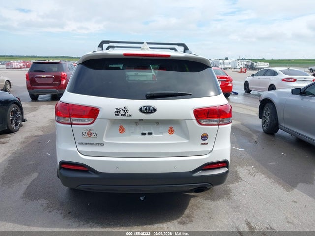 2016 Kia Sorento 2.4l Lx მანქანა იყიდება აუქციონზე, vin: 5XYPG4A33GG031712, აუქციონის ნომერი: 45546333