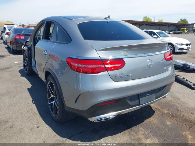 Продаж на аукціоні авто 2016 Mercedes-benz Gle 450 Amg Coupe 4matic, vin: 4JGED6EB4GA018394, номер лоту: 45546336