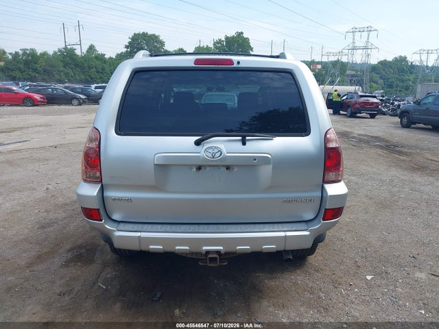 2005 Toyota 4runner Sr5 Sport V6 მანქანა იყიდება აუქციონზე, vin: JTEBU14R850073860, აუქციონის ნომერი: 45546547