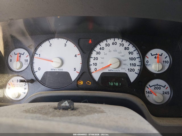 2007 Dodge Ram 2500 Slt/sport მანქანა იყიდება აუქციონზე, vin: 3D7KS28A57G843974, აუქციონის ნომერი: 45546552
