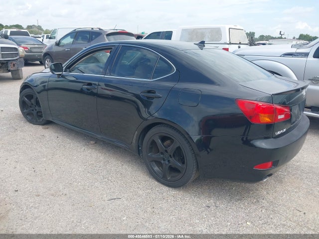 45546553 :رقم المزاد ، JTHBK262X72028490 vin ، 2007 Lexus Is 250 مزاد بيع