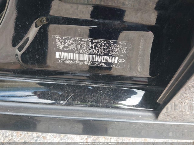 45546553 :رقم المزاد ، JTHBK262X72028490 vin ، 2007 Lexus Is 250 مزاد بيع