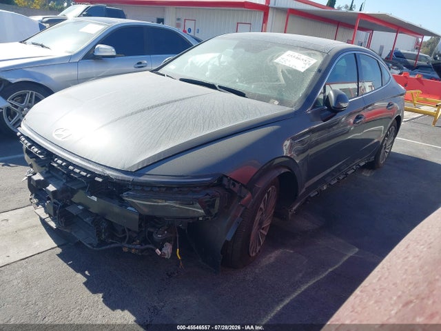 2026 Hyundai Sonata Hybrid Sel მანქანა იყიდება აუქციონზე, vin: KMHL34JJ8TA152945, აუქციონის ნომერი: 45546557