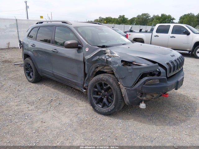 Продажа на аукционе авто 2015 Jeep Cherokee Trailhawk, vin: 1C4PJMBS6FW752017, номер лота: 45546589