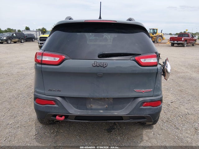 2015 Jeep Cherokee Trailhawk მანქანა იყიდება აუქციონზე, vin: 1C4PJMBS6FW752017, აუქციონის ნომერი: 45546589