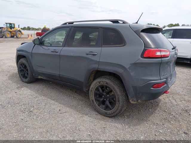 2015 Jeep Cherokee Trailhawk მანქანა იყიდება აუქციონზე, vin: 1C4PJMBS6FW752017, აუქციონის ნომერი: 45546589