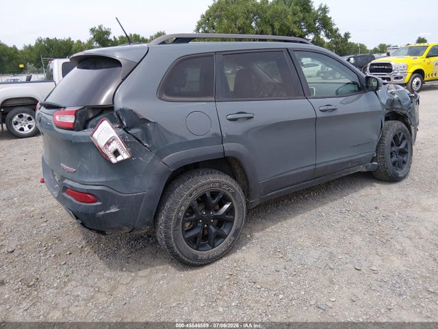 2015 Jeep Cherokee Trailhawk მანქანა იყიდება აუქციონზე, vin: 1C4PJMBS6FW752017, აუქციონის ნომერი: 45546589