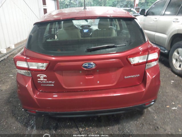 Aukcja sprzedaży 2018 Subaru Impreza 2.0i, vin: 4S3GTAA65J3700952, numer aukcji: 45546617