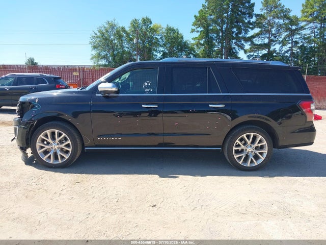 45546619 :رقم المزاد ، 1FMJK1LT1KEA14713 vin ، 2019 Ford Expedition Max Platinum مزاد بيع
