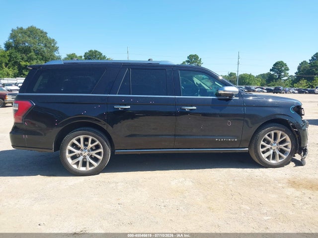 45546619 :رقم المزاد ، 1FMJK1LT1KEA14713 vin ، 2019 Ford Expedition Max Platinum مزاد بيع