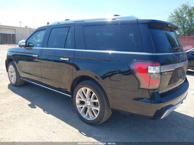 45546619 :رقم المزاد ، 1FMJK1LT1KEA14713 vin ، 2019 Ford Expedition Max Platinum مزاد بيع