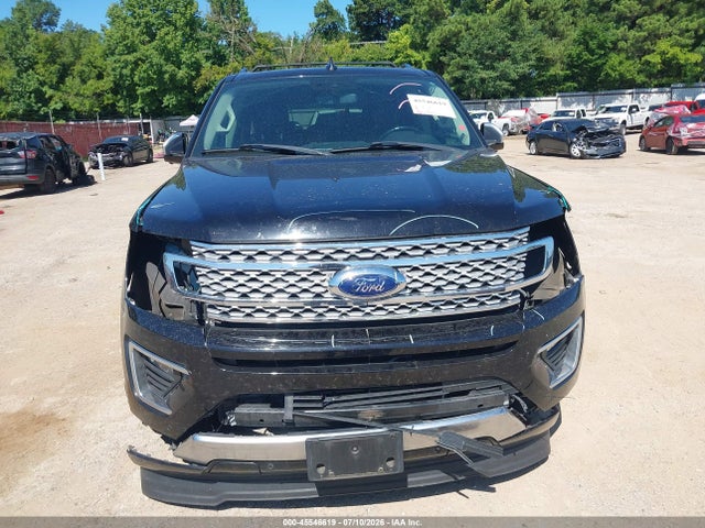 45546619 :رقم المزاد ، 1FMJK1LT1KEA14713 vin ، 2019 Ford Expedition Max Platinum مزاد بيع