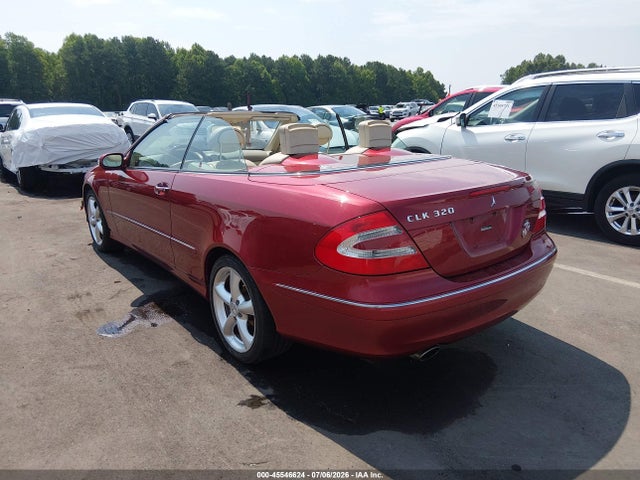 Продаж на аукціоні авто 2005 Mercedes-benz Clk 320, vin: WDBTK65G95T048021, номер лоту: 45546624