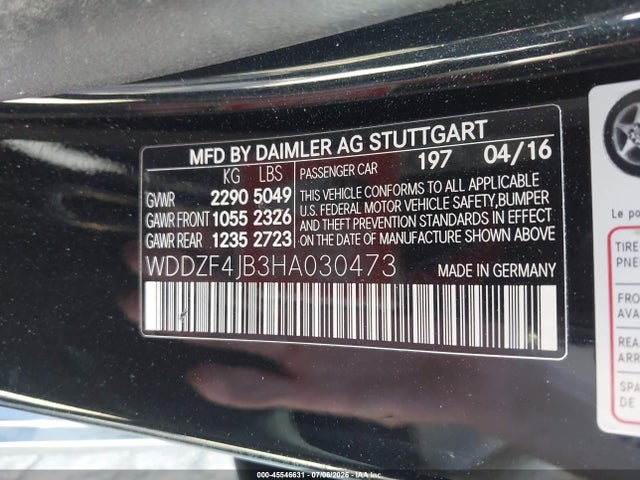 Mercedes-Benz E 300 2017 WDDZF4JB3HA030473 Image 9