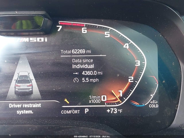 Aukcja sprzedaży 2021 Bmw X7 M50i, vin: 5UXCX6C03M9H59753, numer aukcji: 45546642
