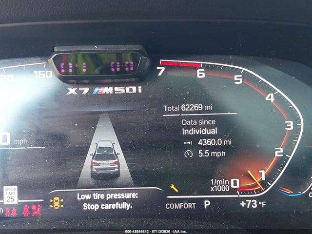 Aukcja sprzedaży 2021 Bmw X7 M50i, vin: 5UXCX6C03M9H59753, numer aukcji: 45546642