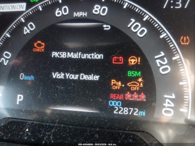 45546656 :رقم المزاد ، 4T3B6RFV1SU181901 vin ، 2025 Toyota Rav4 Hybrid Xle Premium مزاد بيع