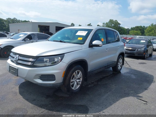 Auction sale of the 2013 Volkswagen Tiguan S, vin: WVGBV3AXXDW598183, lot number: 45546730