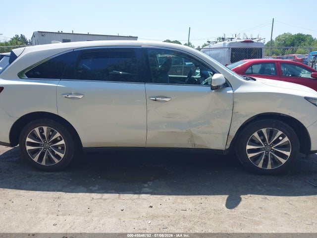 2016 Acura Mdx Technology   Acurawatch Plus Packages/technology Package მანქანა იყიდება აუქციონზე, vin: 5FRYD4H45GB046813, აუქციონის ნომერი: 45546752