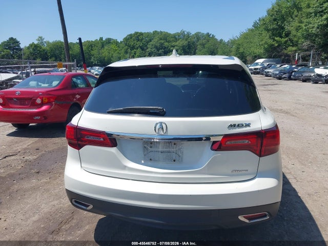 2016 Acura Mdx Technology   Acurawatch Plus Packages/technology Package მანქანა იყიდება აუქციონზე, vin: 5FRYD4H45GB046813, აუქციონის ნომერი: 45546752