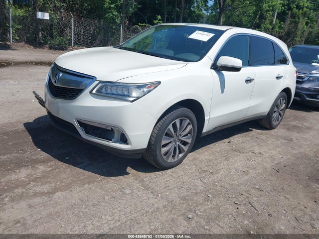 2016 Acura Mdx Technology   Acurawatch Plus Packages/technology Package მანქანა იყიდება აუქციონზე, vin: 5FRYD4H45GB046813, აუქციონის ნომერი: 45546752