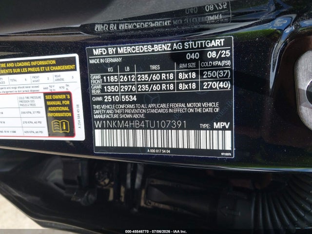 W1NKM4HB4TU107391 Mercedes-Benz Glc 300 4matic Suv