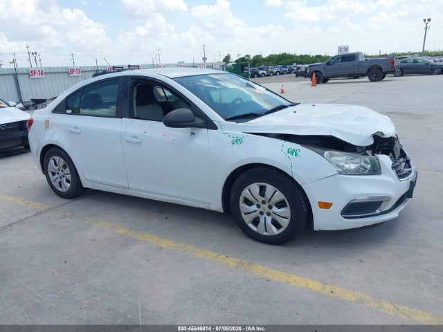 2016 Chevrolet Cruze Limited Ls Auto მანქანა იყიდება აუქციონზე, vin: 1G1PC5SH6G7136665, აუქციონის ნომერი: 45546814