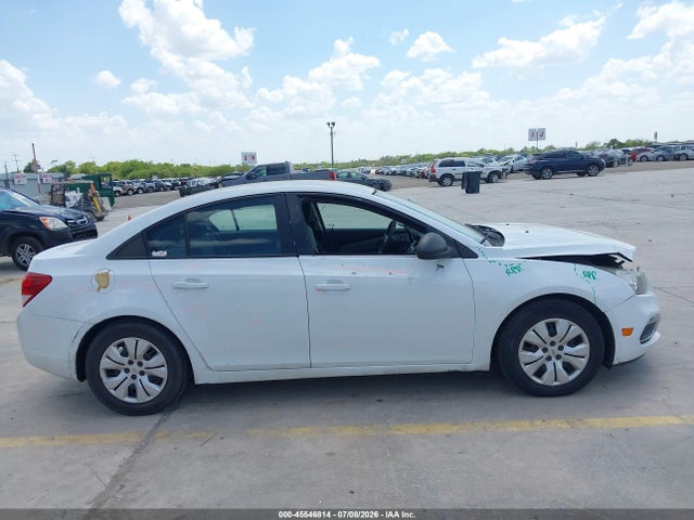 2016 Chevrolet Cruze Limited Ls Auto მანქანა იყიდება აუქციონზე, vin: 1G1PC5SH6G7136665, აუქციონის ნომერი: 45546814