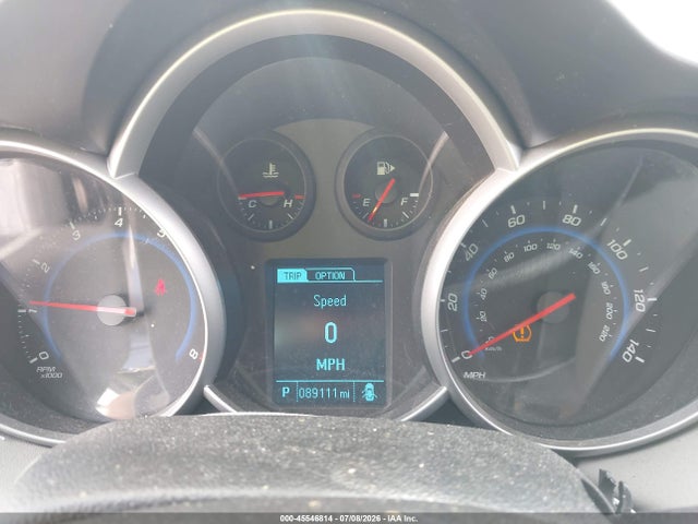 2016 Chevrolet Cruze Limited Ls Auto მანქანა იყიდება აუქციონზე, vin: 1G1PC5SH6G7136665, აუქციონის ნომერი: 45546814