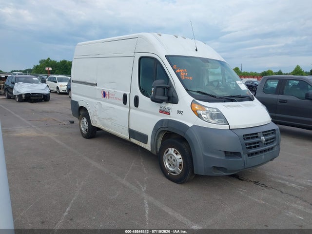 2015 Ram Promaster 2500 High Roof მანქანა იყიდება აუქციონზე, vin: 3C6TRVCG5FE504902, აუქციონის ნომერი: 45546882