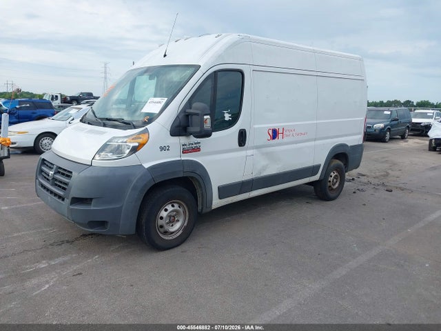 Продажа на аукционе авто 2015 Ram Promaster 2500 High Roof, vin: 3C6TRVCG5FE504902, номер лота: 45546882