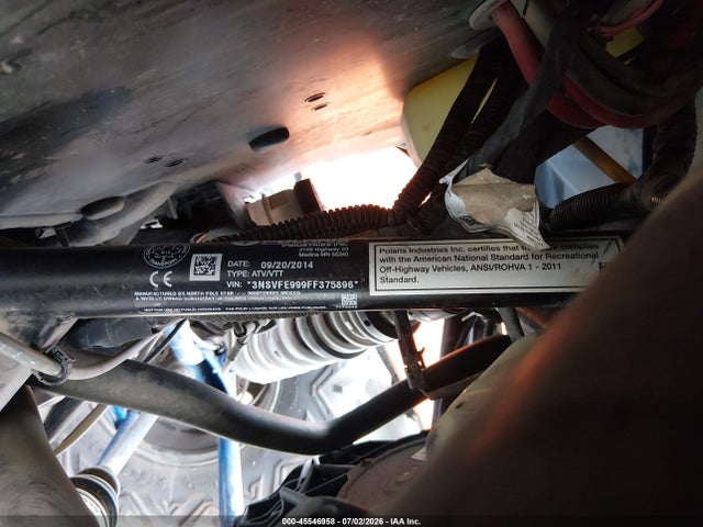 Polaris Rzr Xp 4 1000 Eps 2015 3NSVFE999FF375896 Image 10
