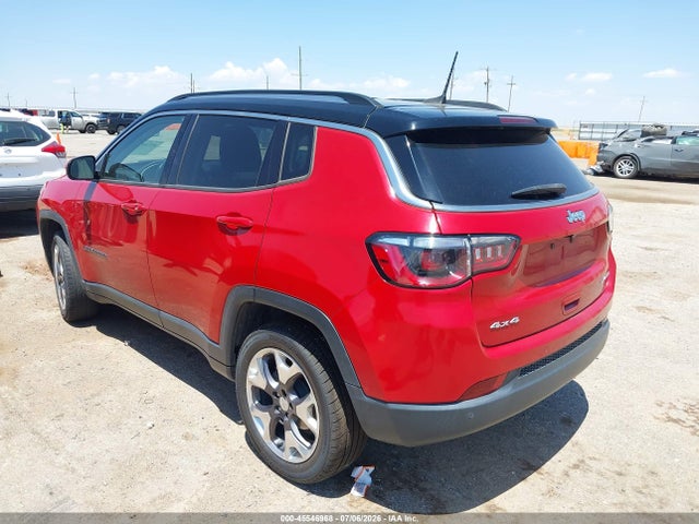 Aukcja sprzedaży 2021 Jeep Compass Limited 4x4, vin: 3C4NJDCB3MT585804, numer aukcji: 45546968