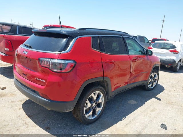 Aukcja sprzedaży 2021 Jeep Compass Limited 4x4, vin: 3C4NJDCB3MT585804, numer aukcji: 45546968
