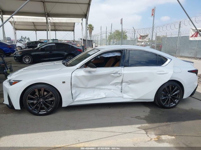 Aukcja sprzedaży 2025 Lexus Is 300 F Sport Design, vin: JTHBA1D24S5135638, numer aukcji: 45546981