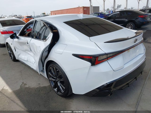 Aukcja sprzedaży 2025 Lexus Is 300 F Sport Design, vin: JTHBA1D24S5135638, numer aukcji: 45546981