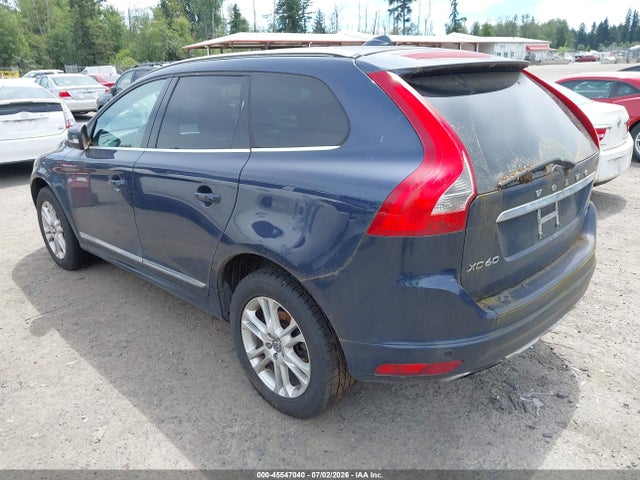 2015 Volvo Xc60 T5/t5 Premier მანქანა იყიდება აუქციონზე, vin: YV4612RK3F2635778, აუქციონის ნომერი: 45547040