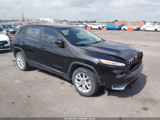 45547095 :رقم المزاد ، 1C4PJLAB0FW643743 vin ، 2015 Jeep Cherokee Sport مزاد بيع