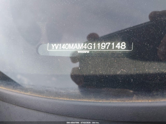 Aukcja sprzedaży 2016 Volvo S80 T5 Drive-e Platinum, vin: YV140MAM4G1197148, numer aukcji: 45547098
