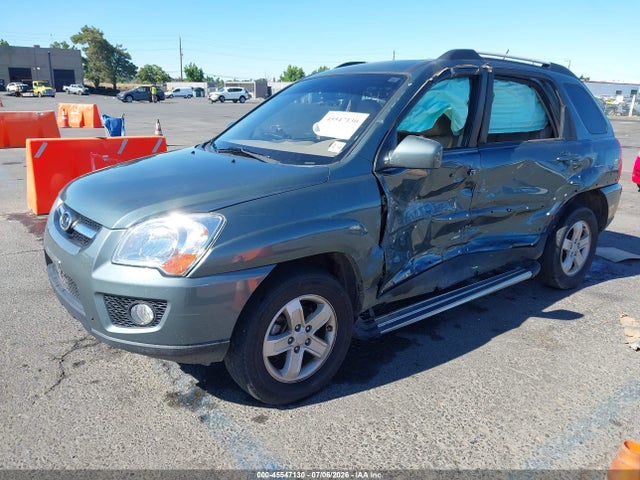 45547130 :رقم المزاد ، KNDJE723097613536 vin ، 2009 Kia Sportage Ex V6 مزاد بيع