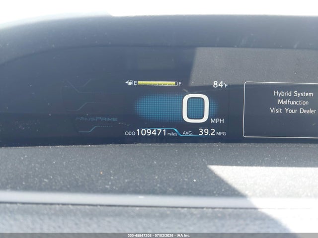 Aukcja sprzedaży 2018 Toyota Prius Prime Premium, vin: JTDKARFP7J3100708, numer aukcji: 45547208