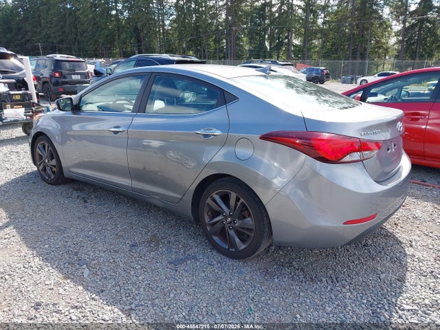 Hyundai Elantra Limited 2015 KMHDH4AE6FU258063 Image 3